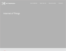 Tablet Screenshot of integron.com
